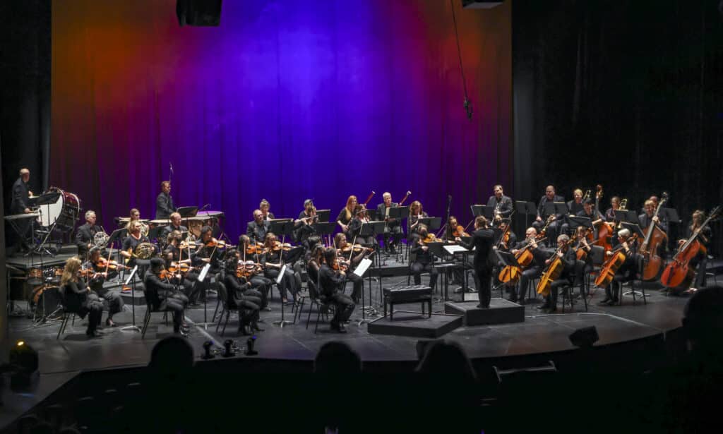 Photo features the Kamloops Symphony Orchestra 
