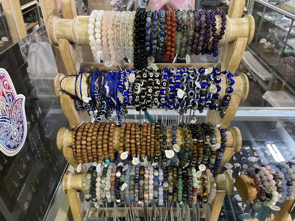 Kamloops gift guide
Bracelets made out of stones