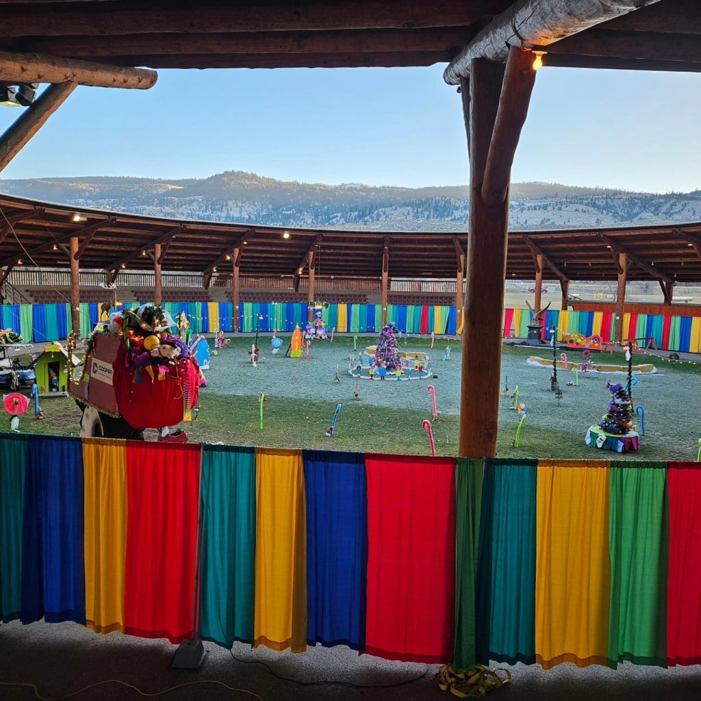 The Powwow Arbour during last year’s Who-Ville Kamloops. Holiday events in Kamloops.